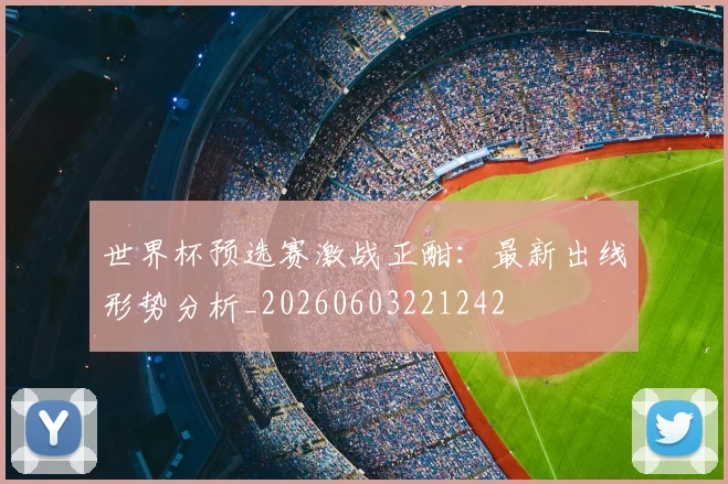 世界杯预选赛激战正酣：最新出线形势分析_20260603221242